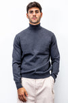 Turtleneck in 100% extra-fine Merino wool