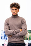Turtleneck in 100% extra-fine Merino wool