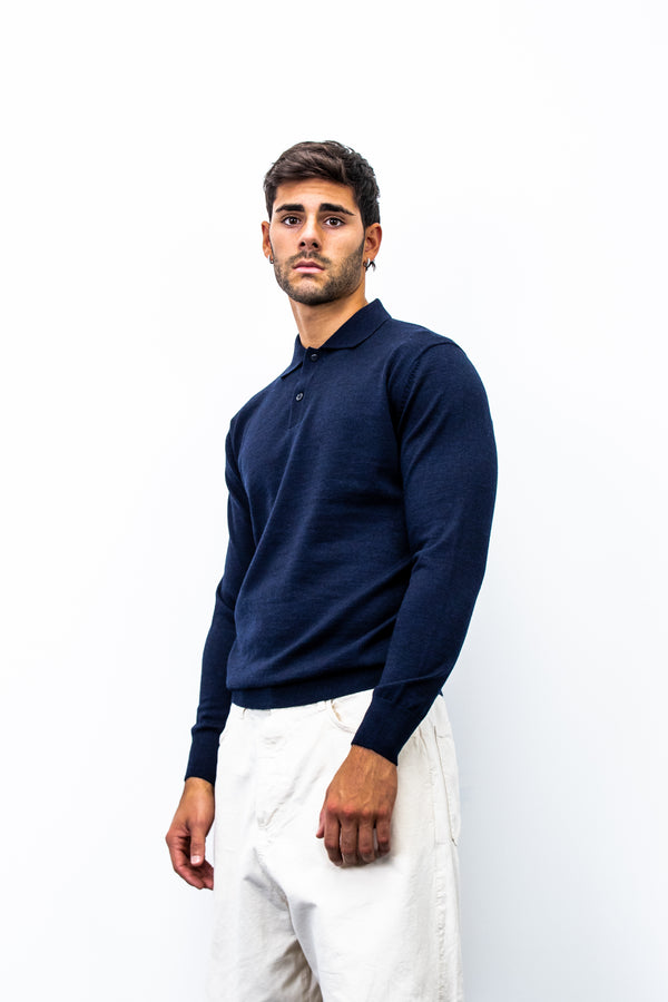 Polo in 100% Lana Merino extrafine