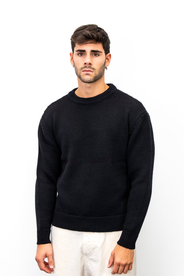 Girocollo Boxy in Lana