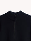 Giacca Zip in Maglia Rasata in Cotone