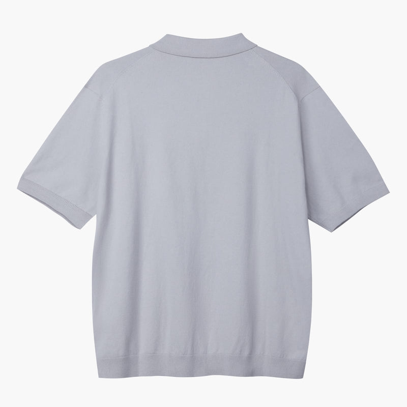 Polo Rasata in Maglia - Variante Grigio / Perla - Immagine 3