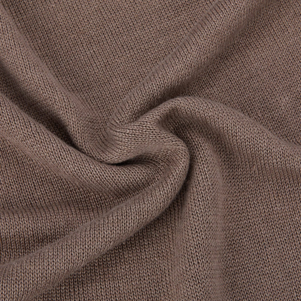 Girocollo in 100% Lino, Fatto in Italia - Variante Tabacco/Marrone - Immagine 6
