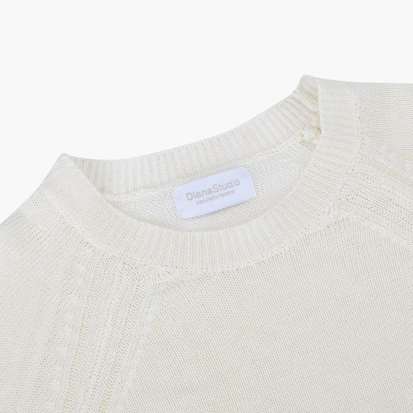 Girocollo in 100% Lino, Fatto in Italia - Immagine 4