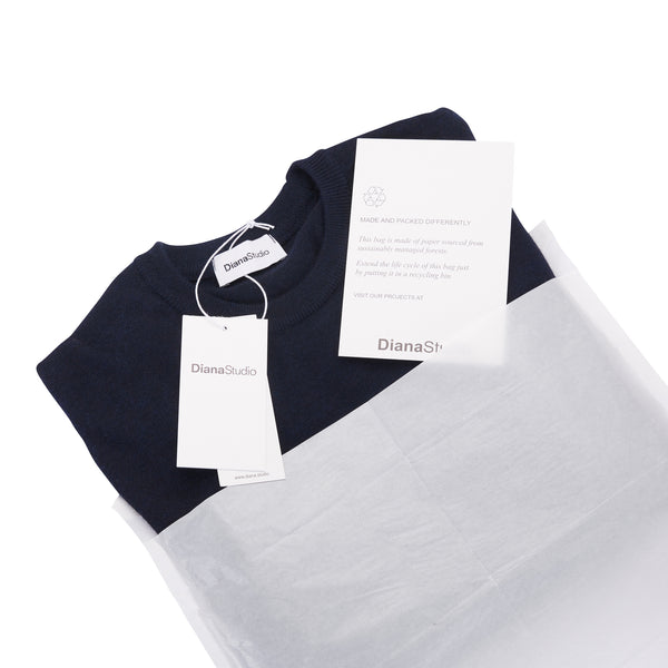 Crewneck in 100% extra-fine Merino wool