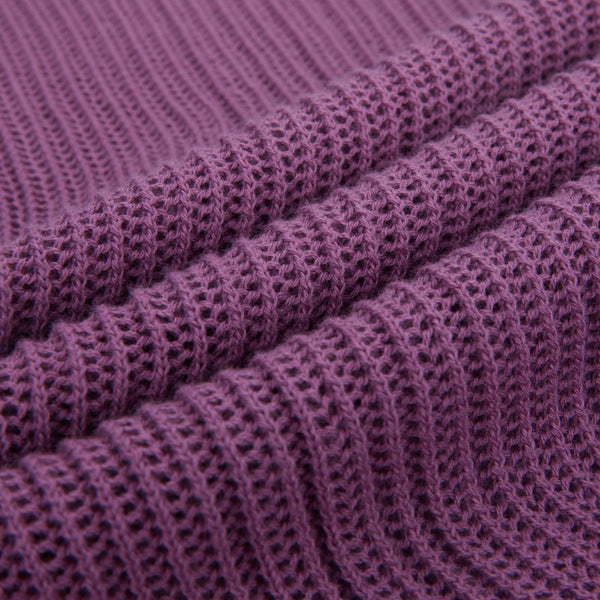 Gilet Traforato in Maglia - Variante Viola - Immagine 9