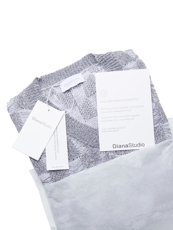 Gilet in Cotone jacquard