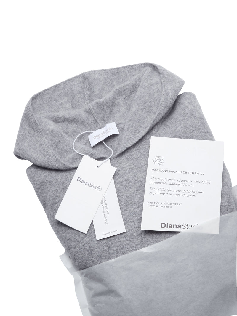 Felpa nuvola in Cashmere e Lana