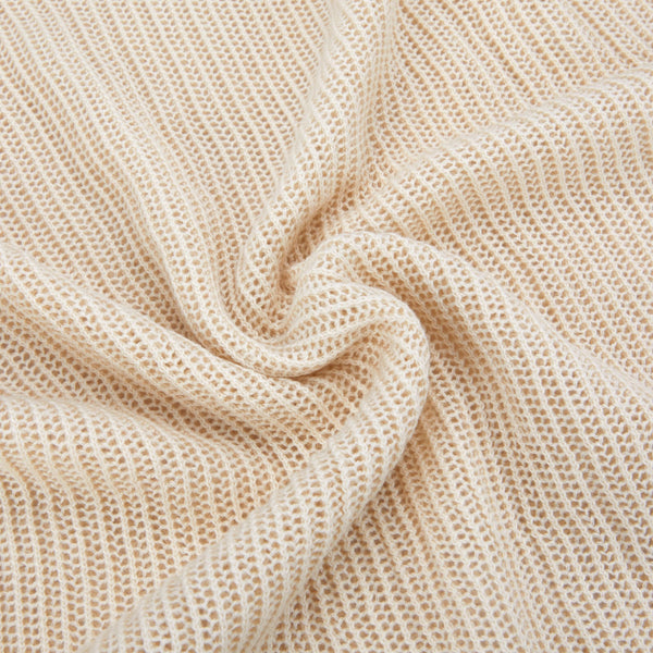 Gilet Traforato in Maglia - Variante Ecru - Immagine 8