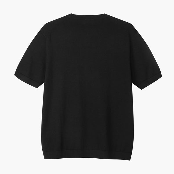 T-Shirt in Maglia - Variante Nero - Immagine 2