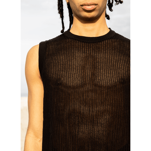 Gilet Traforato in Maglia - Immagine 2