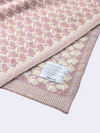 Circular Blanket with Jacquard Pattern