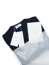 T-shirt in Cotone e Seta