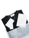 T-shirt in Cotone crêpe con microstruttura
