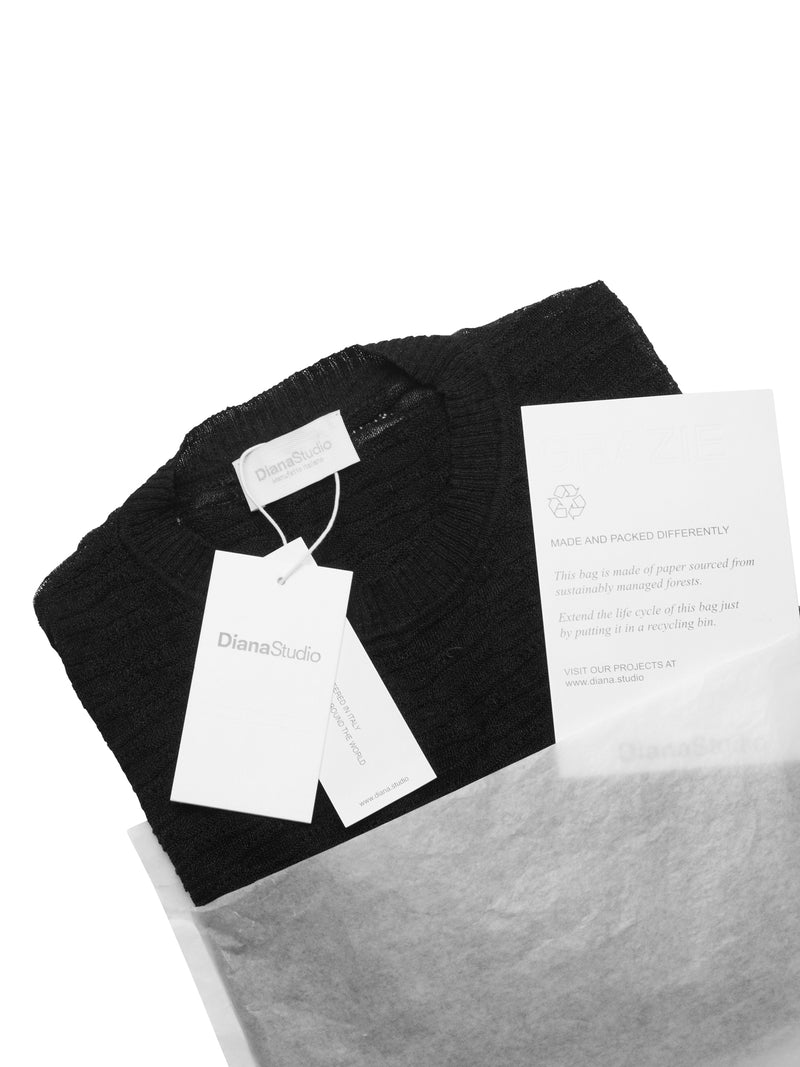 T-shirt in Lino e Seta