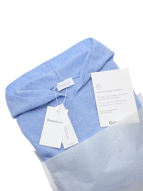 Ultra-light Cashmere and Wool Sweatshirt