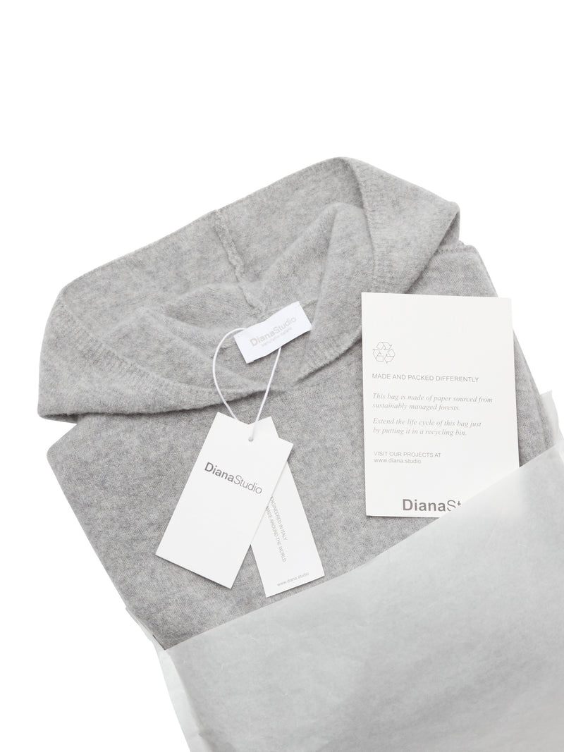 Felpa nuvola in Cashmere e Lana