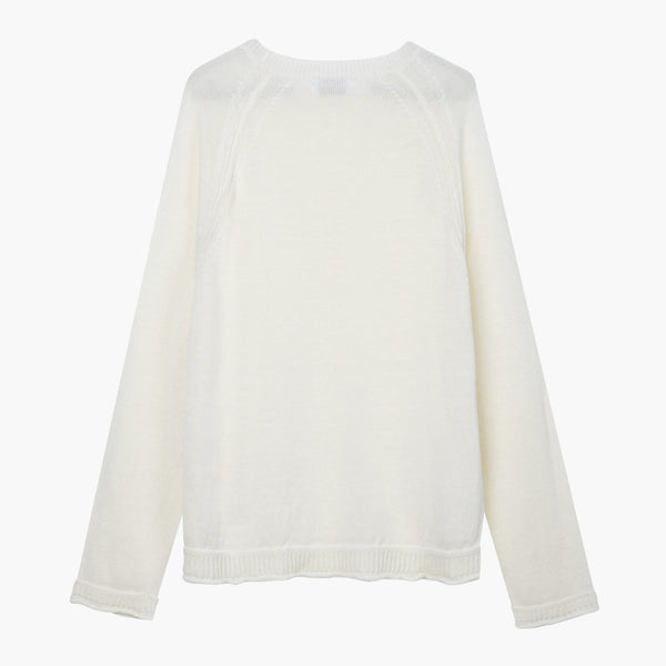 Girocollo in 100% Lino, Fatto in Italia - Immagine 5