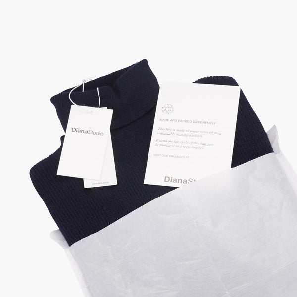 Dolcevita in Cashmere - Variante Blu Navy - Immagine 5