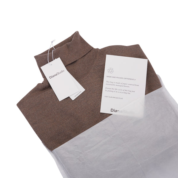 Turtleneck in 100% extra-fine Merino wool
