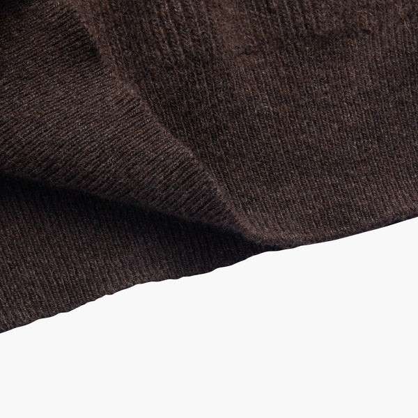 Girocollo in Cashmere - Variante Tabacco/Marrone - Immagine 5