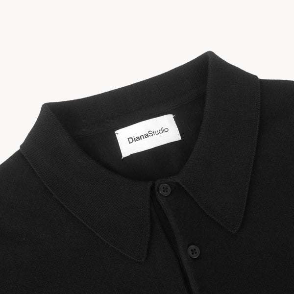 Polo Rasata in Maglia - Variante Nero - Immagine 5