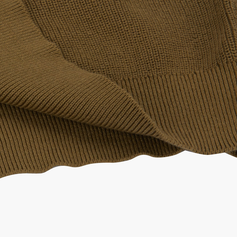 Girocollo in Maglia Perlata - Variante Verde Military - Immagine 7