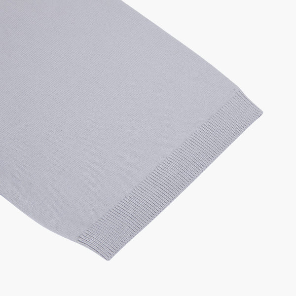 Polo Rasata in Maglia - Variante Grigio / Perla - Immagine 6