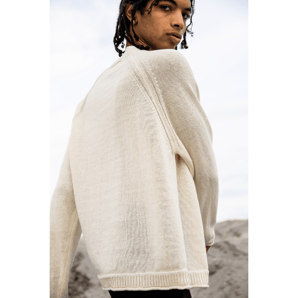 Girocollo in 100% Lino, Fatto in Italia - Immagine 2