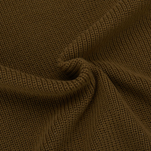 Girocollo in Maglia Perlata - Variante Verde Military - Immagine 5