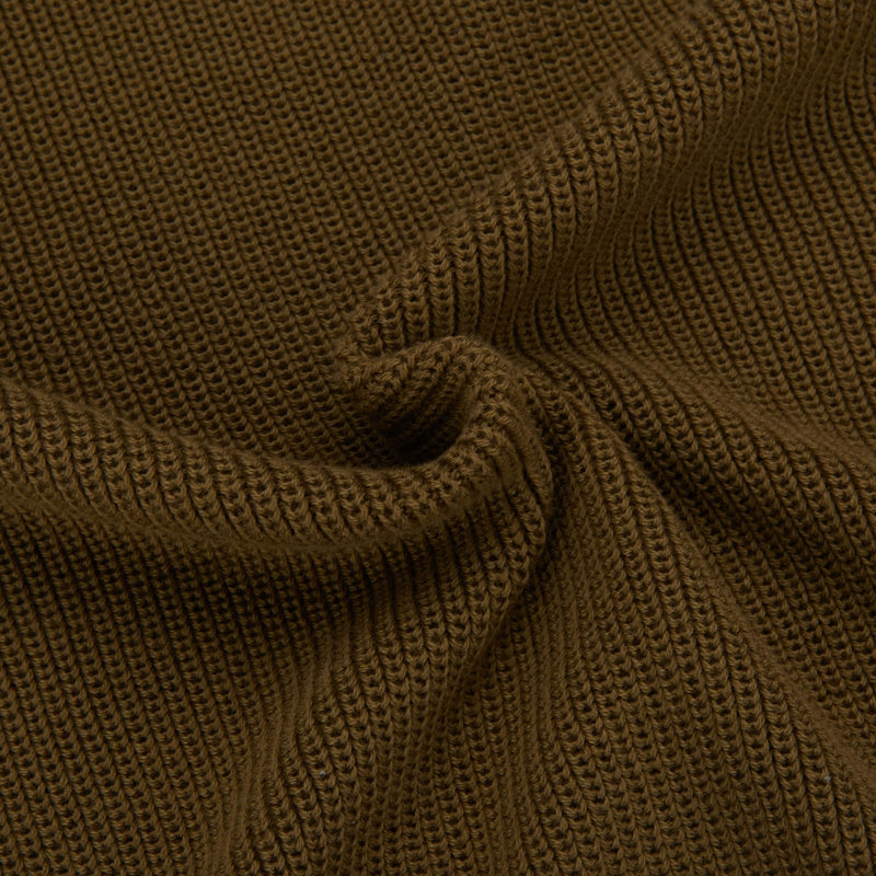 Girocollo in Maglia Perlata - Variante Verde Military - Immagine 5
