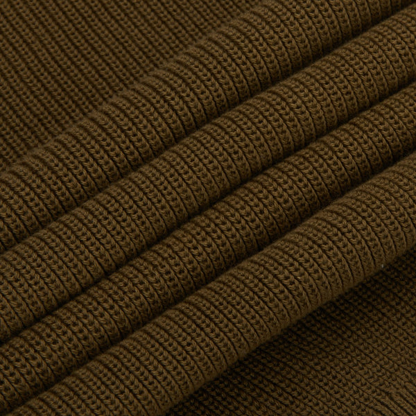 Girocollo in Maglia Perlata - Variante Verde Military - Immagine 6