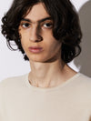 T-shirt in Cotone crêpe con microstruttura