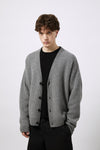 Cardigan aus reiner Wolle in englischem Strickmuster