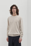 Crewneck in 100% extra-fine Merino wool