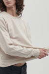 Crewneck in 100% extra-fine Merino wool