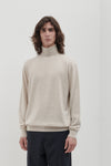 Turtleneck in 100% extra-fine Merino wool