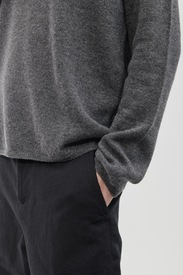 Girocollo fine in 100% Cashmere