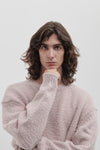 Oversized crewneck with Casentino workmanship