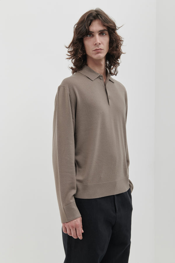 Polo fine in Cashmere e Merino Extrafine