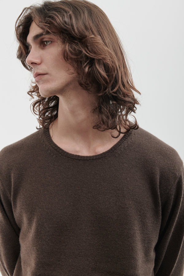 Girocollo fine in 100% Cashmere