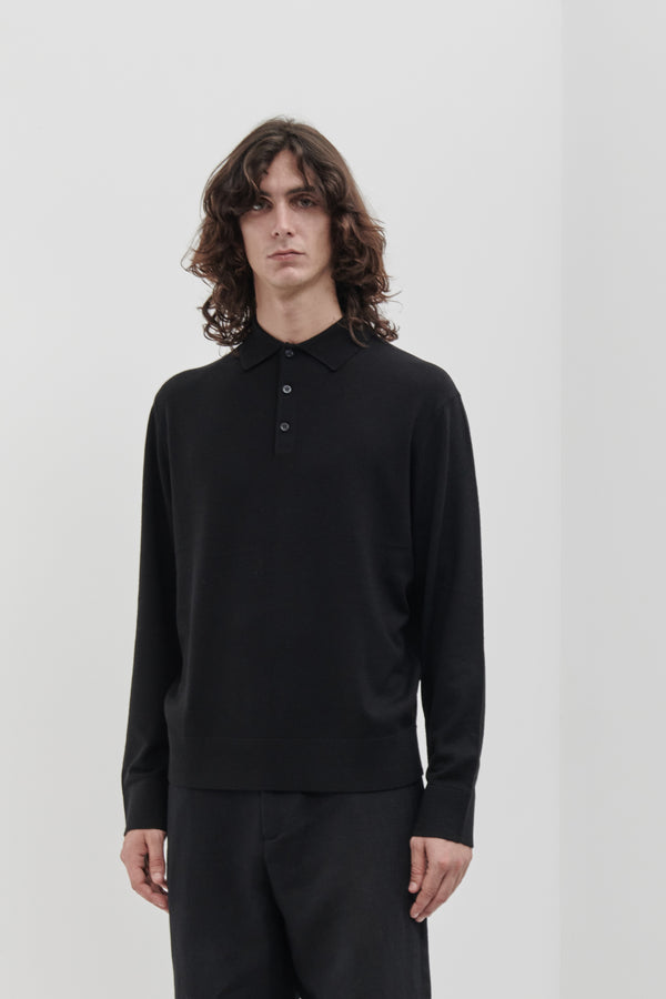 Polo fine in Cashmere e Merino Extrafine