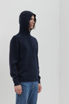Technical sweatshirt in solid knit