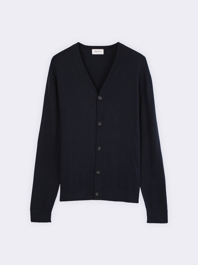 Cardigan aus Baumwolle und Kaschmir