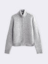 Giacca zip con lavorazione Casentino