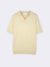 Crêpe viscose polo shirt