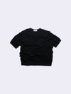 T-shirt in Cotone crêpe con microstruttura