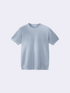T-shirt in Cotone crêpe con microstruttura