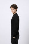 Cotton and Cashmere Crew Neck Sweater