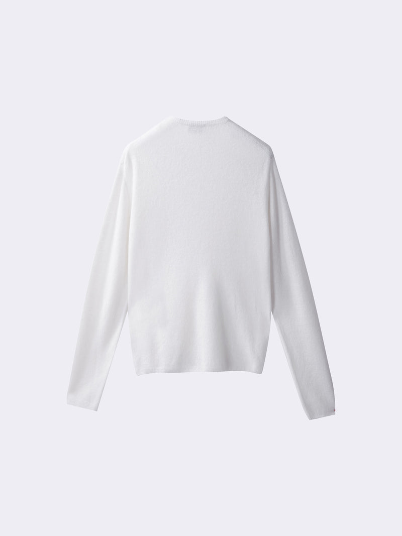 Girocollo nuvola in Cashmere e Lana